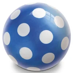 Bola de cauciuc BioBall cu puncte de 15cm în mai multe variante - Mondo Toys