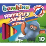 Bambino: Jumbo marker colorat set 10 bucăți
