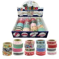 Bandă decorativă 15mm x 5 m mai multe variante 1 bucată