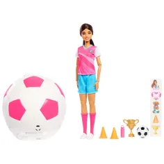 Barbie Carieră Uimitoare Păpușă - Fotbalistă - Mattel imaginea 2