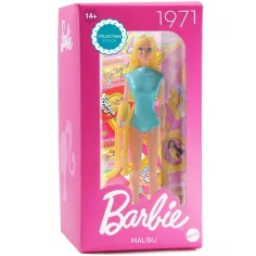 Barbie Malibu 1971 figură de colecție 15cm