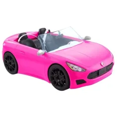 Barbie: Mașină Cabrio culoarea roz 2022 - Mattel imaginea 2