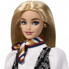Barbie: Păpușă de colecție BarbieStyle Paris Fashion Week 32 cm - Mattel imaginea 5
