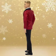 Barbie: păpușă de colecție Ken Signature Holiday 2026, 32 cm - Mattel imaginea 5