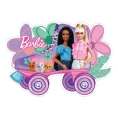 Barbie patinaj Supercolor puzzle de 104 bucăți - Clementoni imaginea 2