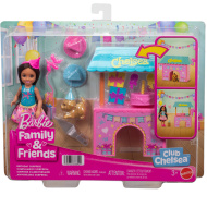 Barbie: Petrecerea de ziua de naștere a lui Chelsea cu păpușă și cățeluș – Mattel
