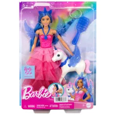 Barbie: Prințesă Pegasus Safir cu accesorii - Mattel imaginea 7