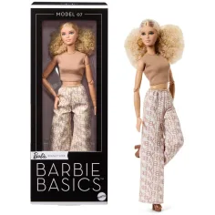 Barbie: Signature Basics Neutral Collection 07 păpușă de colecție 32 cm - Mattel