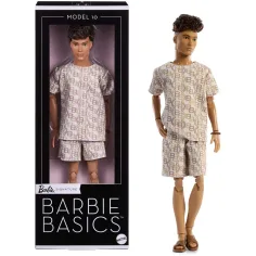 Barbie: Signature Basics Neutral Collection 10 păpușă Ken de colecție - Mattel