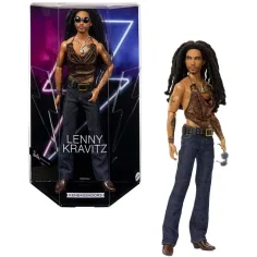 Barbie: Signature Kenbassadors păpușă de colecție Lenny Kravitz 33 cm - Mattel