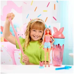 Barbie: Slime Reveal Petrecere Animală - Set de joacă Iepuraș - Mattel imaginea 2