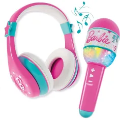 Barbie Sound Your Style set cu căști și microfon - Lisciani imaginea 3