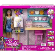 Barbie: Studio de reîncărcare set de joacă cu păpușă - Mattel