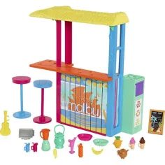 Barbie: The Ocean Beach Schack set de joacă - Mattel imaginea 2