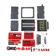 Bburago: Mașină de curse F1 - Ferrari SF-25 Pit / Charles Leclerc 1/43 imaginea 3