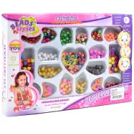 Beads Series set de făcut bijuterie cu mărgele și cheie 300+ mărgele