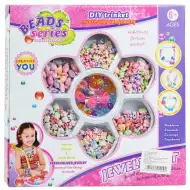 Beads Series: Set de mărgele bijuterii cu peste 100+ de margele în culori mixte