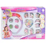 Beads Series: Set de mărgele bijuterii cu peste 200+ de margele colorate cu litere și bentiță