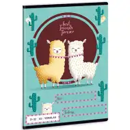 Best Friends caiet cu linii 32 file 21-32 mărimea A5