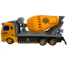 Betonieră cu telecomandă RC cu lumină la scară 1/48 27MHz 20cm imaginea 2