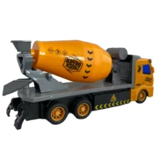 Betonieră cu telecomandă RC cu lumină la scară 1/48 27MHz 20cm imaginea 3