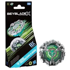 Beyblade X BX Ridge Triceratops 9-80GN titirez - Hasbro imaginea 1