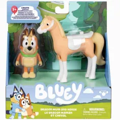 Bluey Mașină cu figurina Chilli
