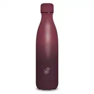 Bordeaux culoare sticla de apa metalica cu pereti dubli 500ml