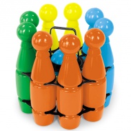 Bowling set cu 9 figurine, 2 bucăți de bile 25cm