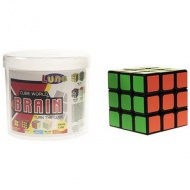 Brain Cube World 3x3 în suport
