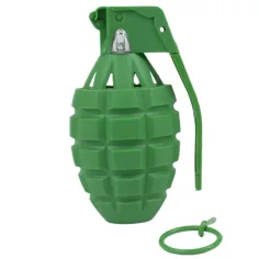 Breah: jucărie grenadă de mână cu sunete și lumini culoarea verde 11cm imaginea 3
