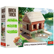 Brick Trick construim din cărămizi: Casă de vară joc de construcție cu 120 de piese - Trefl