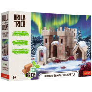 Brick Trick construim din cărămizi: Castel de gheață joc de construcție cu 300 de piese - Trefl