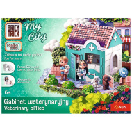 Brick Trick construim din cărămizi: My City Cabinet veterinar joc de construcție cu 50 de piese - Trefl