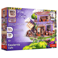 Brick Trick construim din cărămizi: My City Cafenea joc de construcție cu 50 de piese - Trefl