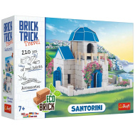 Brick Trick construim din cărămizi: Santorini joc de construcție cu 210 piese - Trefl
