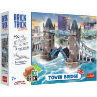 Brick Trick construim din cărămizi: Tower Bridge joc de construcție cu 290 piese - Trefl