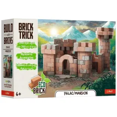 Brick Trick din cărămizi: Castel 350 de piese joc de construcție - Trefl imaginea 1