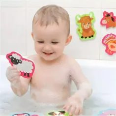 Buddy & Barney Jucărie de baie puzzle - Grajd imaginea 2