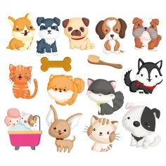 Buddy&Barney: Apasă pe plăcuță set cu schimbare de culoare - Labe murdare imaginea 2
