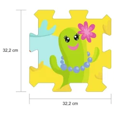 Cactus cântând puzzle burete - Trefl imaginea 2