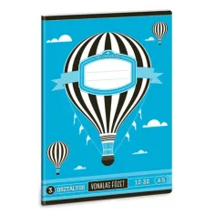 Caiet cu linii balon de aer pentru clasa a 3-a A5