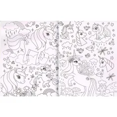Colorat cu diamante - Unicorni imaginea 2