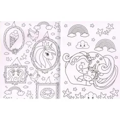 Colorat cu diamante - Unicorni imaginea 3