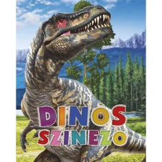 Caiet de colorat cu dinozauri