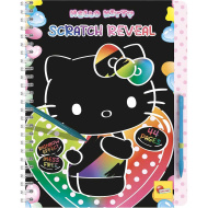 Caiet pentru gravură cu imagine Hello Kitty - Lisciani