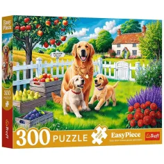 Câini la țară puzzle Easy Piece 300buc - Trefl