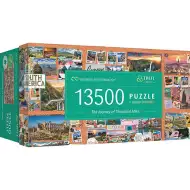 Călătoria de o mie de mile 13500 bucăți UFT puzzle - Trefl