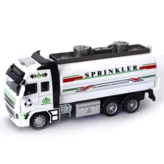 Camion cu sunete și lumini culoarea albă 1/38 imaginea 2