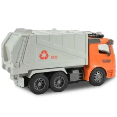 Camion de colectare selectivă a deseurilor ECO cu efecte de lumina scara 1/14 27MHz 30cm imaginea 4